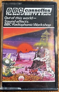 1976 CASSETTE TAPE BBC RADIOPHONIC WORKSHOP - OUT OF THIS WORLD - SOUND EFFECTS - Picture 1 of 1