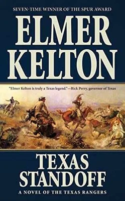 Texas Standoff: A Novel of the Texas Rangers - Paperback, by Kelton Elmer - Good - Image 1 of 2