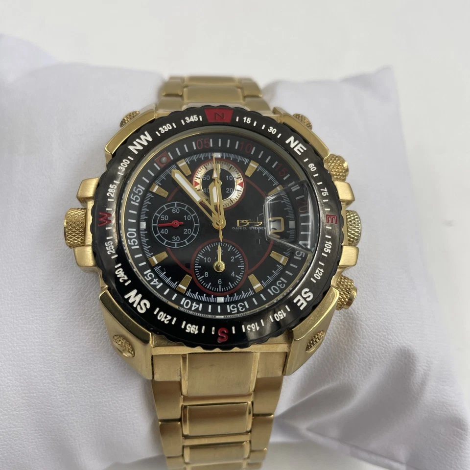RELOJ DANIEL STEIGER HOMBRE (9067G-M) 44mm Caja/6-6.75” ¡Con Excelente! Foto 1 de 4