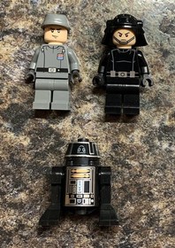 LEGO Star Wars: TIE Fighter (9492) 3 Out Of 4 Minifigures Only