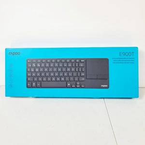 E900T Portable Wireless Keyboard with Touchpad, Multi-Device HTPC Keyboard - Picture 1 of 10