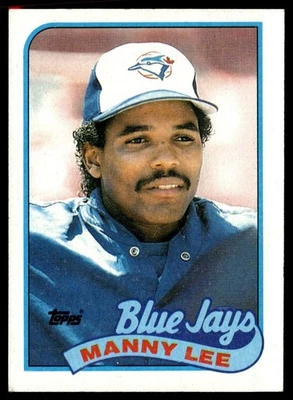 1989 Topps Manny Lee Toronto Blue Jays #371 - Image 1 of 2