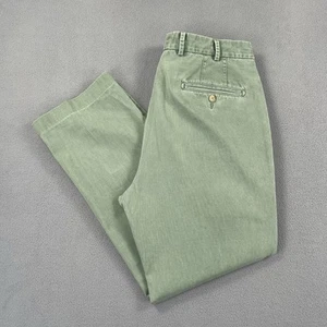 Peter Millar Pants Mens 34x29 Green Chino Straight Golf Business Casual Cotton - Bild 1 von 12