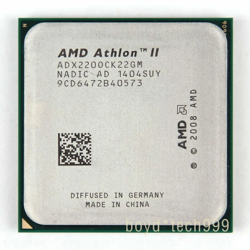 AMD Athlon II X2 220 CPU Processor ADX220OCK22GM 2.8 GHz 533 MHz Socket AM3 - Image 1 of 1