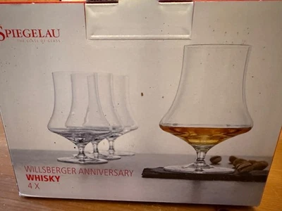 Spiegelau Willsberger Anniversary Whisky Glasses - Box of 4 - Image 1 of 3