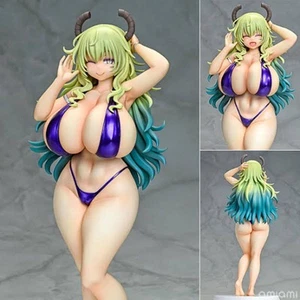 Q-six Miss Kobayashi's Dragon Maid Lucoa Bikini Style 1/7 Figure From Japan - Picture 1 of 1