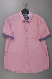 ✅ Tom Tailor Camisa Manga Corta Camisa Regular Hombre T. 58, XXXL Rayas Rojo ✅ - Imagen 1 de 8