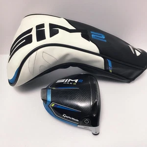 TaylorMade SIM2 MAX D 9.0 Driver HEAD ONLY Right-handed Used Japan - Picture 1 of 6