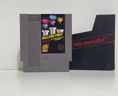 Balloon Fight Nintendo NES Authentic Cartridge Only + Nintendo Sleeve - Tested - Image 1 of 4