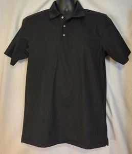 Callaway X Series Polo Golf Black Polyester Short Sleeve Men's Shirt Sz S - Picture 1 of 4