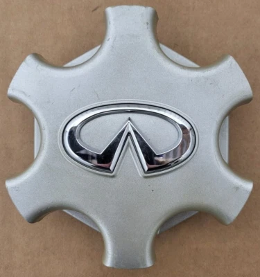 (1) 原始设备制造商 2001 - 2003 英菲尼迪 QX4 银车轮中心盖 40342-3W700 Qx2 — 第 1/4 张图片