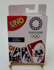 UNO TOKYO 2020 Olympics Includes Special Rule - Limited Edition Mattel Games - Picture 1 of 8