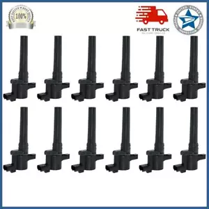 Set of 12 Ignition Coil for Aston Martin DBS DB9 Rapide Virage 6.0L 4G4312A366AA - Picture 1 of 7