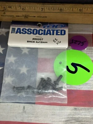 TEAM ASSOCIATED 89207 BHCS 4 X 12MM X 10pc. - Image 1 of 4