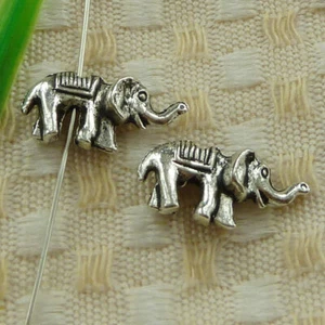 135 piezas espaciadores de elefante de plata tibetana 20X10MM S3506 HAZLO TÚ MISMO fabricación de joyas - Imagen 1 de 6
