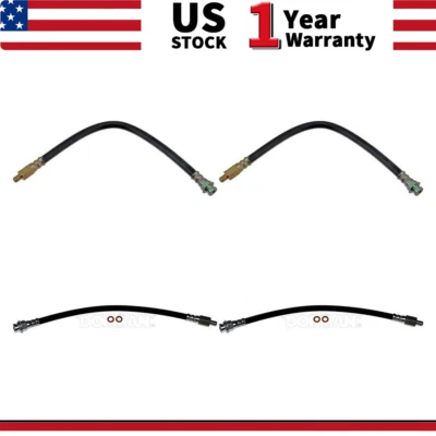 Manguera hidráulica de freno trasero delantero Dorman 4 piezas para 1963 1964 1965 Mercury Comet _TP Foto 1 de 4