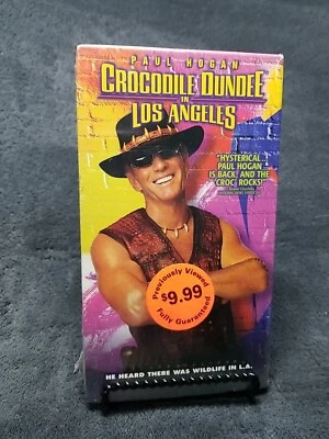 Crocodile Dundee In Los Angeles VHS  Paul Hogan Paramount Resealed Foto 1 de 2