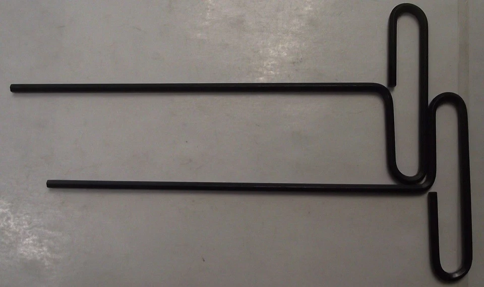 Allen 57322 1/8" T-Handle Hex Key With Loop Handle 2pcs USA - Image 1 of 1