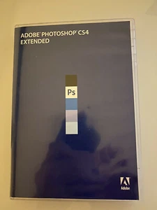 Adobe Photoshop CS4 Extended windows englisch Voll MWST 3D Fotobearbeitung - Bild 1 von 1