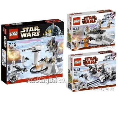 Lego Hoth Rebel Echo Base Rebelde Trooper Snowtrooper Tauntaun 7749 8083 8084 NUEVO Foto 1 de 4