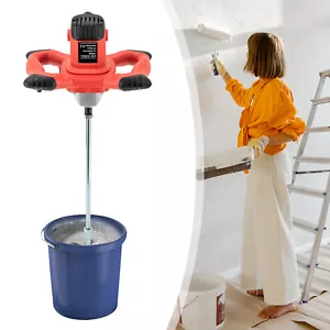 1500W mortar mixer hand mixer mixer stirrer cement mixer concrete mixer - Picture 1 of 18