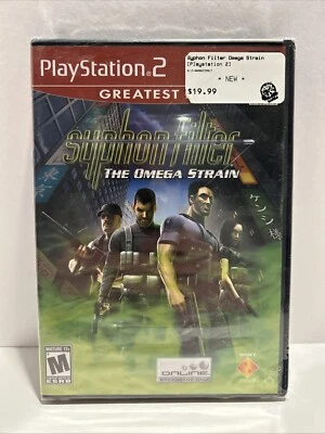 Syphon Filter The Omega Strain Greatest Hits PS2 PlayStation 2 (New, Sealed) - Image 1 of 4