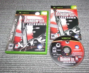 Rainbow Six Lockdown for Microsoft Xbox Complete Fast Shipping - Picture 1 of 2