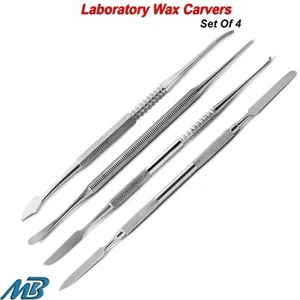 Dental Wax Modeling Carvers Beale Mixing Cement Spatula Laboratory Instrument CE - Picture 1 of 10