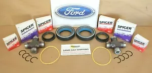 Ford F250 F350 Excursion 1998-2004 Front Axle Seal And Greasable U Joint Kit - Picture 1 of 11