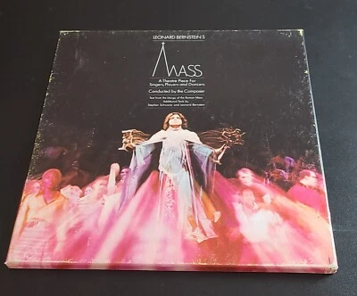 Leonard Bernstein's Mass 2 Disc Set Vinyl Columbia Records M231008 Promo Copy - Image 1 of 4
