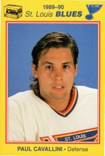 Paul Cavallini 1989-90 St. Louis Blues Kodak