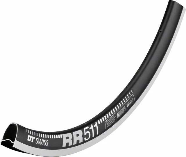 DT Swiss RR 511 700c Road Rim 24h TLR Black Squorx