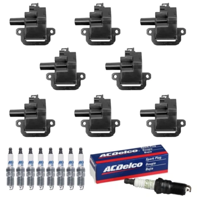 8x Ignition Coil & 8x AcDelco Platinum Spark Plug Fit 97-05 Pontiac GTO UF192 - Image 1 of 4
