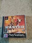 PS1 - WANTED COMPLETE PAL UK BOXED GAME