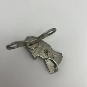 Rollo de seguridad Vaughn's de colección rústico marca comercial manual abrelatas EE. UU. - Imagen 1 de 5