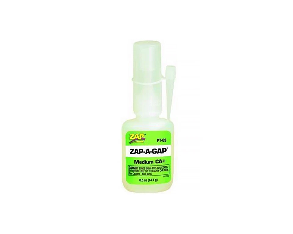 ZAP Kleber ZAP-A-GAP Sekundenkleber CA+ Medium 14.1g 1/2 oz. Reifenkleber ZPT03  - Bild 1 von 1