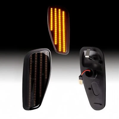 Seitenblinker Schwarz LED mit E-Zulassung 2x für Jeep Renegade Baujahr ab 2014 - Bild 1 von 4