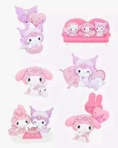 Sanrio My Melody & Kuromi Sleepover Blind Bag Figural 3D Magnet New in Package - Picture 1 of 2