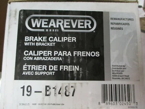 wearever brake caliper with bracket - Picture 1 of 1