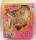 Jem Jerrica paillettes or 1986 Hasbro neuf dans sa boîte d'origine non ouvert scellé