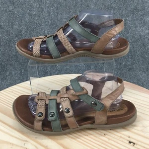 Rockport By Cobb Hill Collection Sandals Womens 11 Wide Strappy Flats Multicolor - Picture 1 of 17