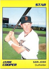 1989 Star Jamie Cooper #83 San Jose Giants