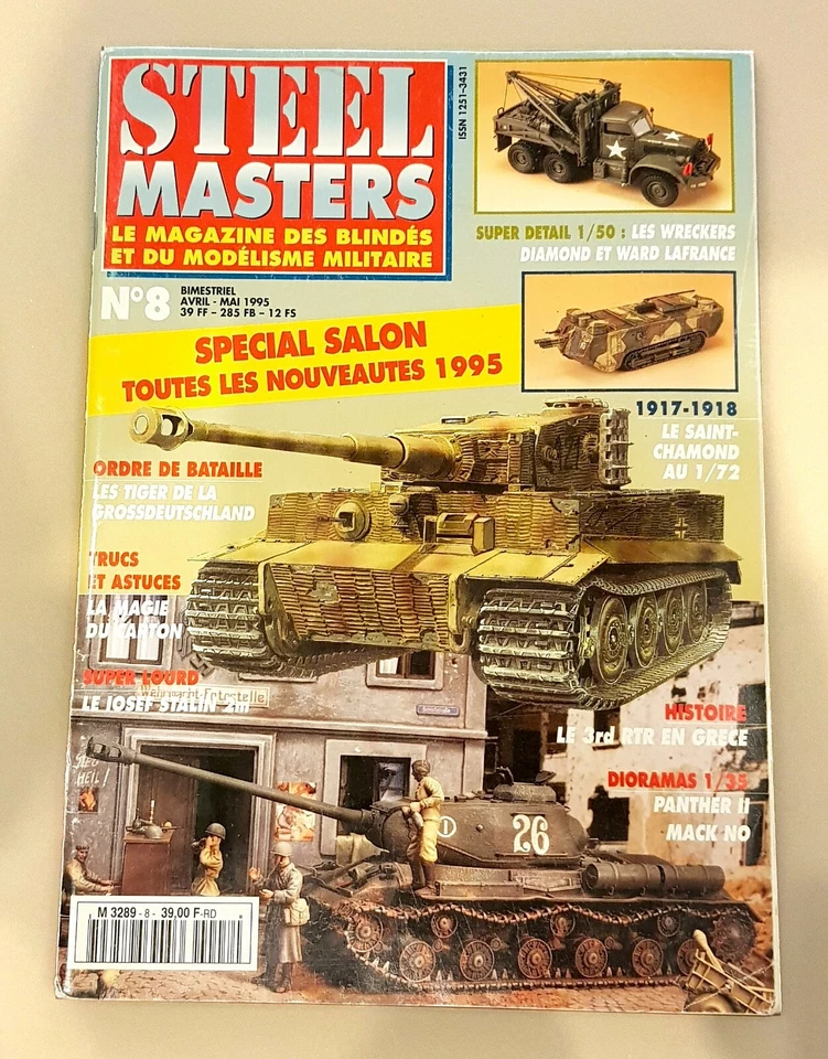 STEEL MASTERS  N°8  Aprile/Maggio anno 1995 - Immagine 1 di 1