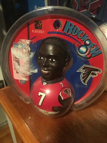 Michael Vick NFL Rockers Rock em TOY ATLANTA FALCONS Football rare Cover