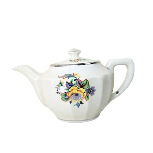 Fraunfelter China Company 388 6 Cup Teapot w/ Lid Vintage 91844 - Picture 1 of 6