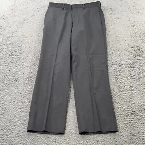 Brooks Brothers 1818 Madison Fit Pants 30X30 Gray Reda Flexo Merino Wool Italy - Picture 1 of 13