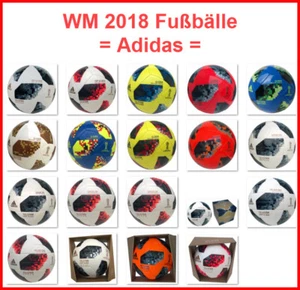 Adidas Telstar WM 2018 Ballons Mélange Balle D'Entraînement de Match Junior - Bild 1 von 8