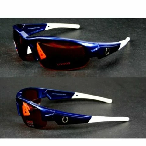 INDIANAPOLIS COLTS MAXX DYNASTY, HIGH DENSITY, DRIVING LENS SUNGLASSES Cover