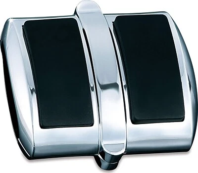 Cubierta de pedal de freno cromada Kuryakyn Victory Hammer High Ball Jackpot P/N: 4037 Foto 1 de 2