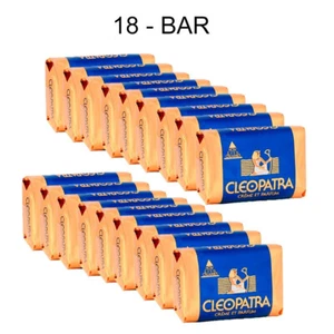 Cleopatra Creme Et Parfum Seife X 18 Haut Weich, Glatt Und Geschmeidig 120g - Bild 1 von 7